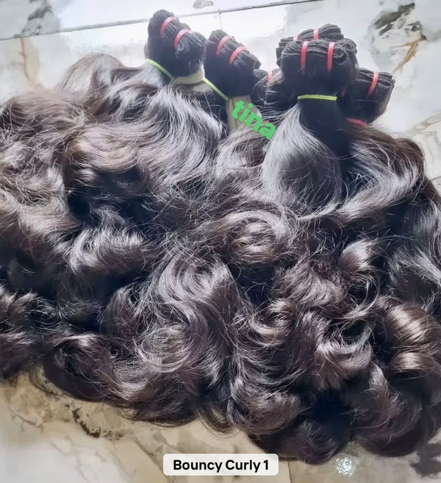 Cheveux Indien -Bouncy