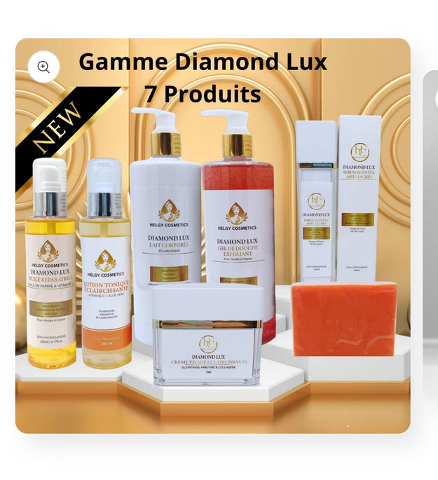 Gamme Diamond Éclaircie & hydratant