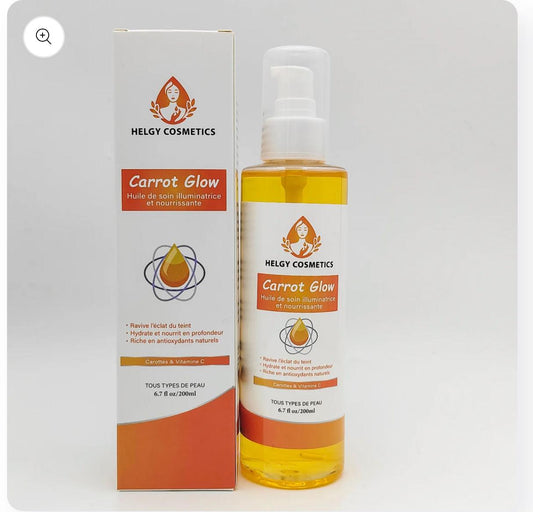 Huile Eclaicissant a La Carotte