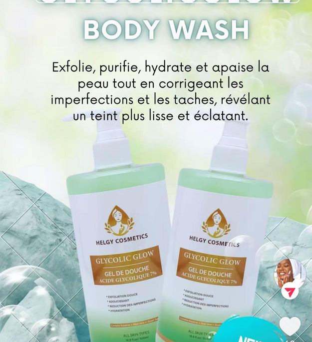 Gel Douche Glycolicglow, Exfolie & Estompe les Odeur