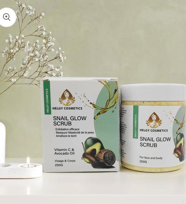 Gommage à la baves D'Escargo &L'Avocat