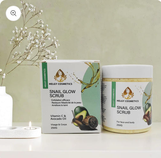 Gommage à la baves D'Escargo &L'Avocat